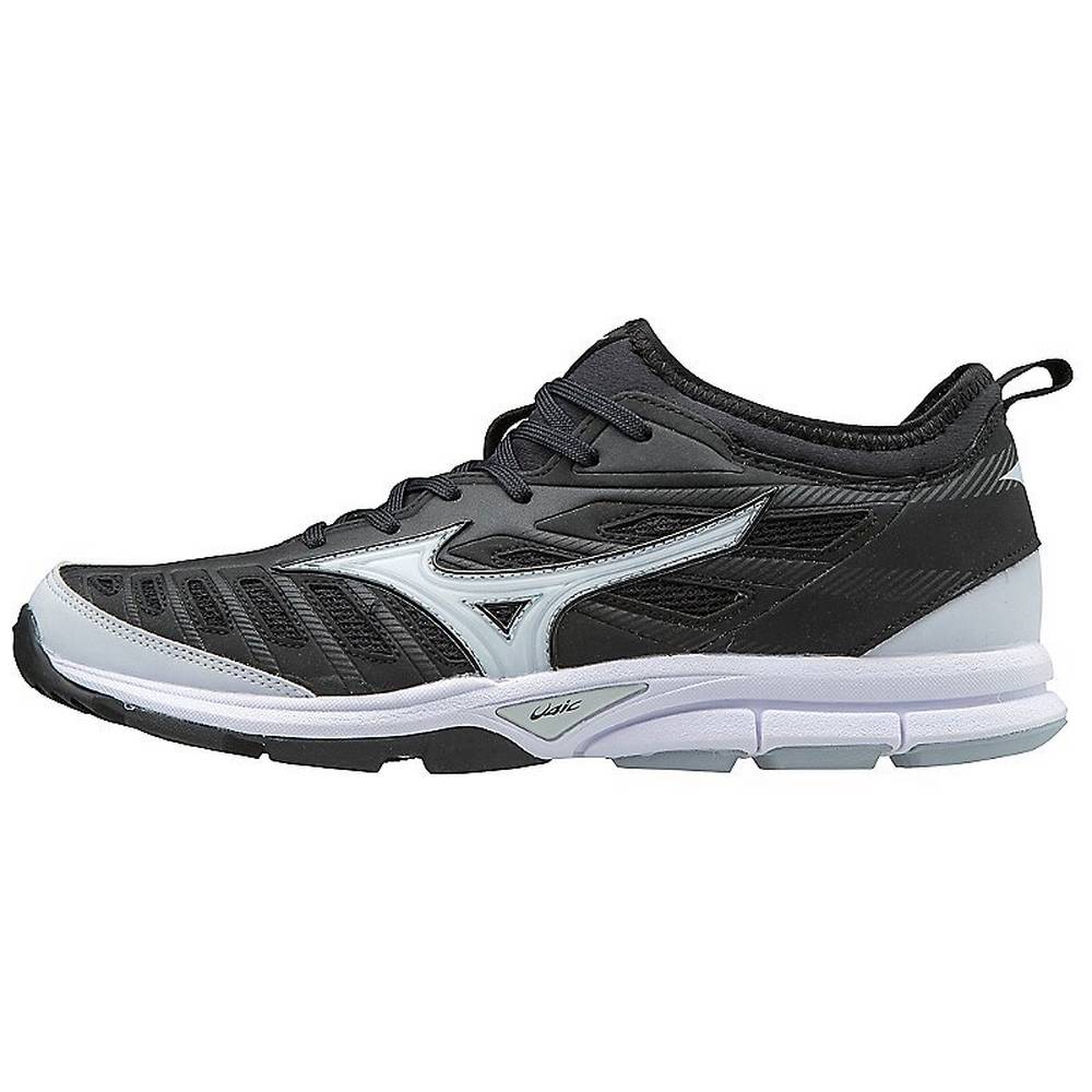 Scarpe Baseball Mizuno Player’s Trainer 2 Turf Uomo - Nere/Bianche - 14830-IEPY